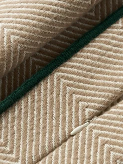 Westwing Collection Funda de cojín con punto espiga Agatha^ Mantas|Cojines Decorativos