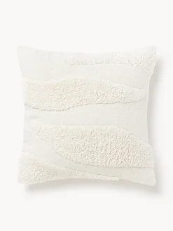 Westwing Collection Funda de cojín con tejido capitoné Gabriel