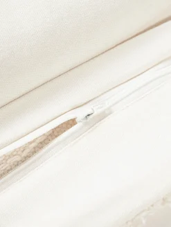 Westwing Collection Funda de cojín con tejido capitoné Gabriel