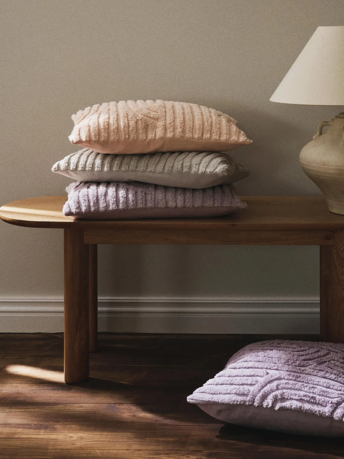 Westwing Collection Funda de cojín de algodón Bell