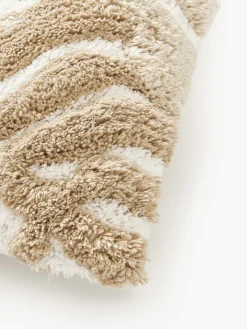 Westwing Collection Funda de cojín de algodón con tejido capitoné Sela^ Mantas|Cojines Decorativos