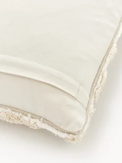 Westwing Collection Funda de cojín de algodón con tejido capitoné Sela^ Mantas|Cojines Decorativos