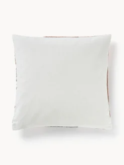 Westwing Collection Funda de cojín de algodón estampado abstracto Nomi