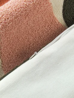 Westwing Collection Funda de cojín de algodón estampado abstracto Nomi