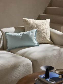 Westwing Collection Funda de cojín de algodón Vicky