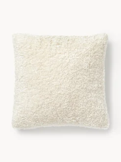 Westwing Collection Funda de cojín de borreguillo Dotty