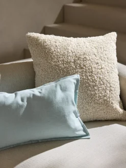 Westwing Collection Funda de cojín de borreguillo Dotty