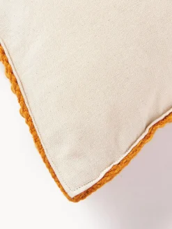 Westwing Collection Funda de cojín de lana Loca^ Cojines Decorativos|Mantas