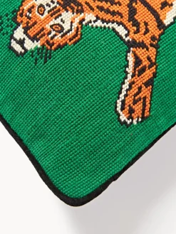 Jonathan Adler Funda de cojín de lana Tiger^ Cojines Decorativos|Mantas