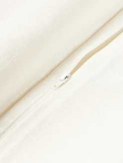 Westwing Collection Funda de cojín de lino con flecos Luana