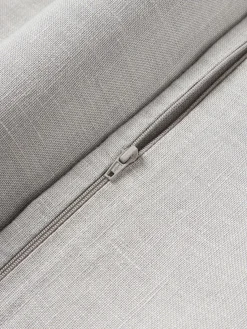 Westwing Collection Funda de cojín de lino con flecos Luana^ Cojines Decorativos|Cojines Decorativos