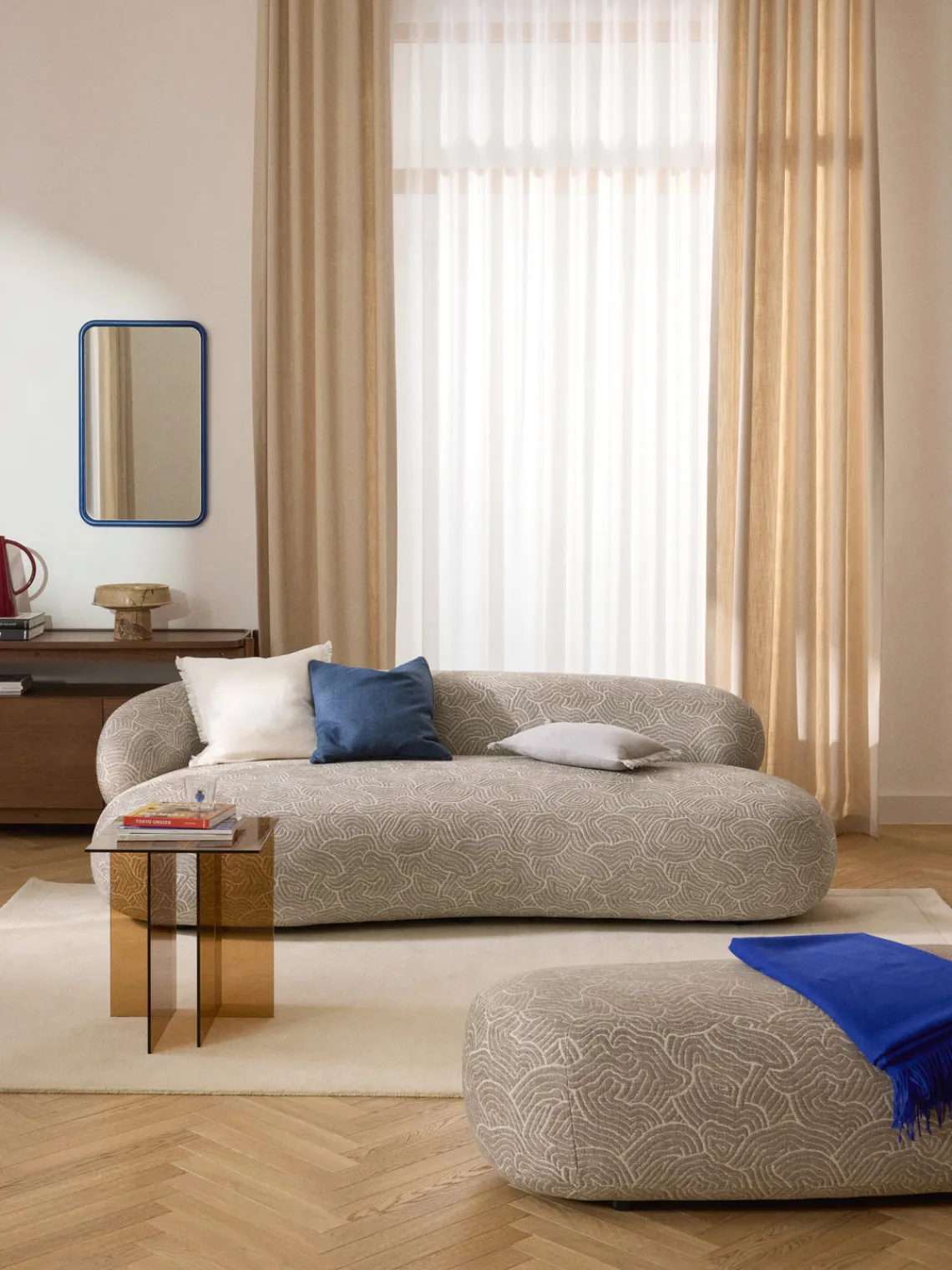 Westwing Collection Funda de cojín de lino con flecos Luana^ Cojines Decorativos|Cojines Decorativos