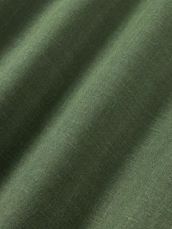 Westwing Collection Funda de cojín de lino con flecos Luana