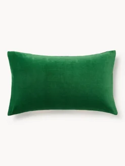 Westwing Collection Funda de cojín de patchwork de terciopelo Tete^ Mantas|Cojines Decorativos