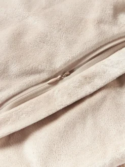 Westwing Collection Funda de cojín de pelo sintético rizado Morten^ Mantas|Cojines Decorativos