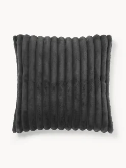 Westwing Collection Funda de cojín de piel sintética Lovey^ Cojines Decorativos|Mantas