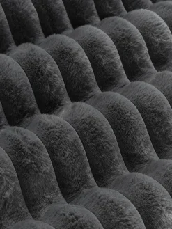 Westwing Collection Funda de cojín de piel sintética Lovey^ Cojines Decorativos|Mantas