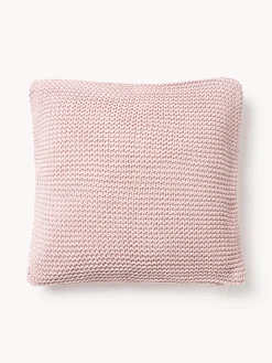 Westwing Collection Funda de cojín de punto de algodón ecológico Adalyn^ Mantas|Cojines Decorativos