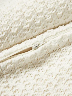 Westwing Collection Funda de cojín de punto de chenilla Everly^ Cojines Decorativos|Mantas