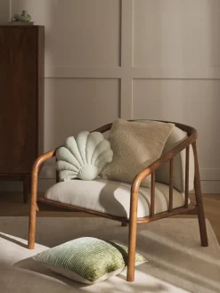 Westwing Collection Funda de cojín de seda Rowan