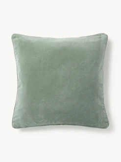 Westwing Collection Funda de cojín de terciopelo Dana^ Mantas|Cojines Decorativos