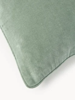 Westwing Collection Funda de cojín de terciopelo Dana^ Mantas|Cojines Decorativos