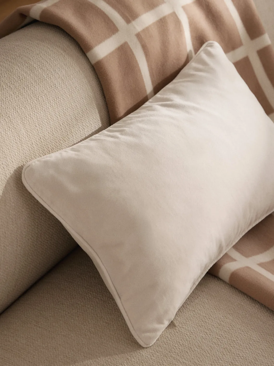 Westwing Collection Funda de cojín de terciopelo Dana