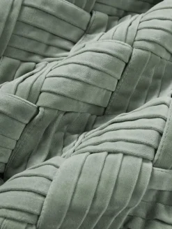 Westwing Collection Funda de cojín de terciopelo texturizada Sina^ Cojines Decorativos|Cojines Decorativos