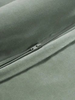 Westwing Collection Funda de cojín de terciopelo texturizada Sina^ Cojines Decorativos|Cojines Decorativos