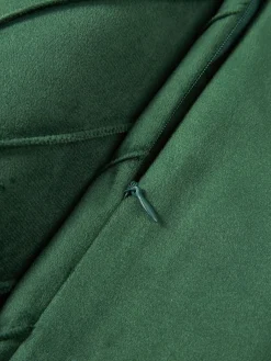 Westwing Collection Funda de cojín de terciopelo texturizada Leyla