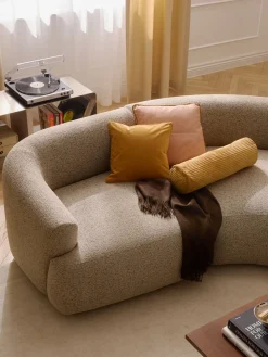 Westwing Collection Funda de cojín de terciopelo Dana