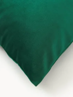 Westwing Collection Funda de cojín de terciopelo bordada Legong