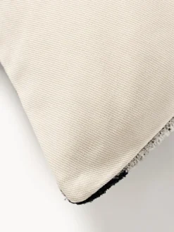 Les Ottomans Funda de cojín de terciopelo con estampado zigzag Velvety^ Cojines Decorativos|Cojines Decorativos