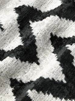 Les Ottomans Funda de cojín de terciopelo con estampado zigzag Velvety^ Cojines Decorativos|Cojines Decorativos