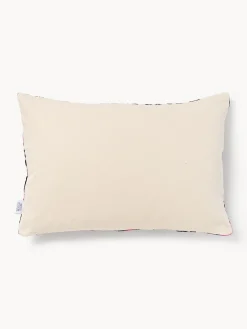 Les Ottomans Funda de cojín de terciopelo con estampado abstracto Velvety^ Cojines Decorativos|Mantas