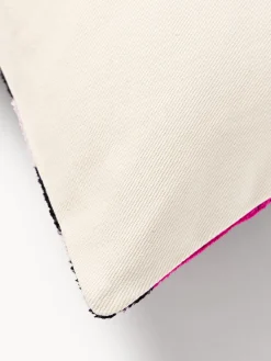 Les Ottomans Funda de cojín de terciopelo con estampado abstracto Velvety^ Cojines Decorativos|Mantas