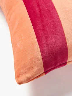 Westwing Collection Funda de cojín de terciopelo patchwork Remus^ Cojines Decorativos|Cojines Decorativos