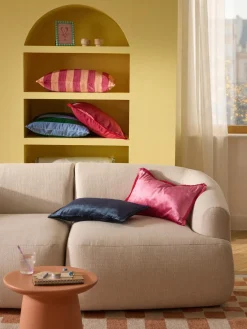 Westwing Collection Funda de cojín de terciopelo patchwork Remus^ Cojines Decorativos|Cojines Decorativos