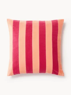 Westwing Collection Funda de cojín de terciopelo patchwork Remus^ Mantas|Cojines Decorativos