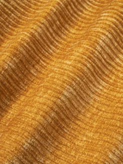 Westwing Collection Funda de cojín de terciopelo de estructura lineal fina Fiona^ Mantas|Cojines Decorativos