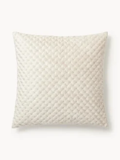 Westwing Collection Funda de cojín de terciopelo acolchada Riko