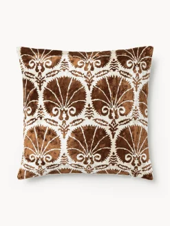 Westwing Collection Funda de cojín de viscosa estampada en tejido jacquard Hazel^ Cojines Decorativos|Mantas