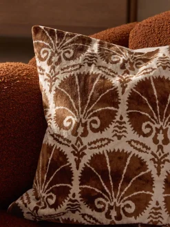 Westwing Collection Funda de cojín de viscosa estampada en tejido jacquard Hazel^ Cojines Decorativos|Mantas