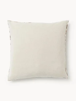 Westwing Collection Funda de cojín de viscosa estampada en tejido jacquard Dejan