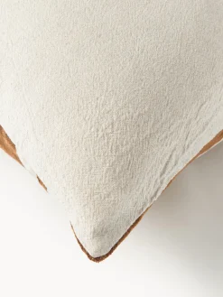 Westwing Collection Funda de cojín de viscosa estampada en tejido jacquard Dejan