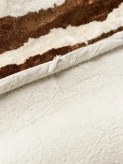 Westwing Collection Funda de cojín de viscosa estampada en tejido jacquard Dejan