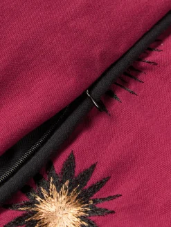 Les Ottomans Funda de cojín decorativo de algodón artesanal Velvety^ Cojines Decorativos|Mantas