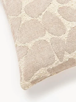 Westwing Collection Funda de cojín en tejido bouclé y chenilla Nenda