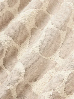 Westwing Collection Funda de cojín en tejido bouclé y chenilla Nenda