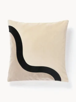 Westwing Collection Funda de cojín estampada Vila